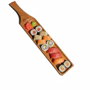 Rectangular Handmade Wooden Bat Shaped Platter