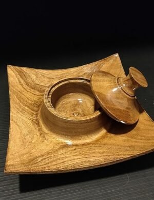 Dry Fruit Wooden Royal Serving Platter