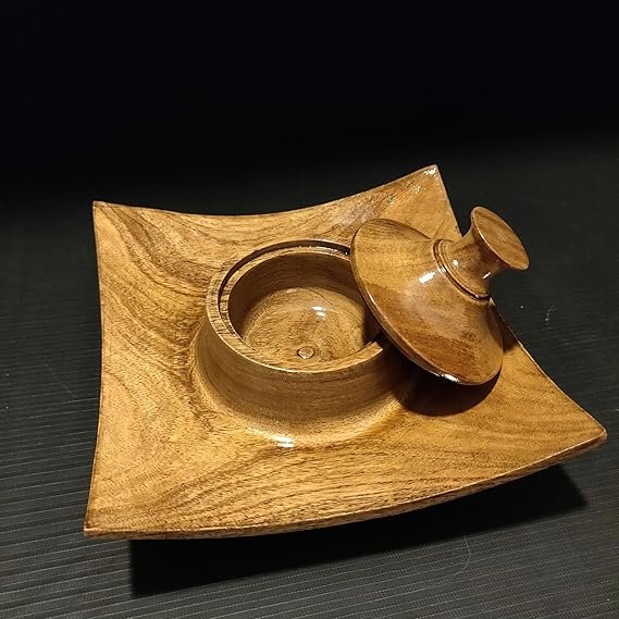 Dry Fruit Wooden Royal Serving Platter